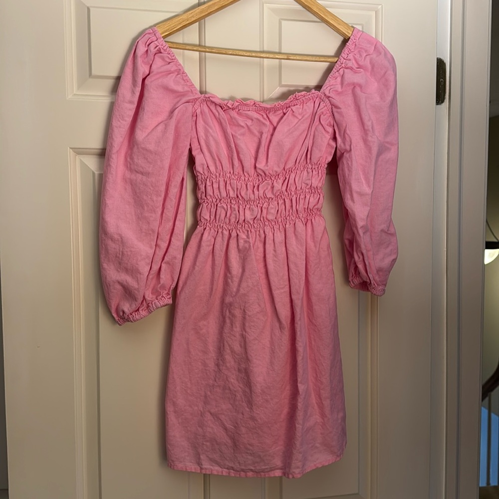 Charlie Holiday Size Small pink mini dress